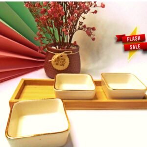 3 Piece Dips with Tray