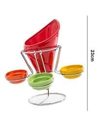 elegant fries cone with dips