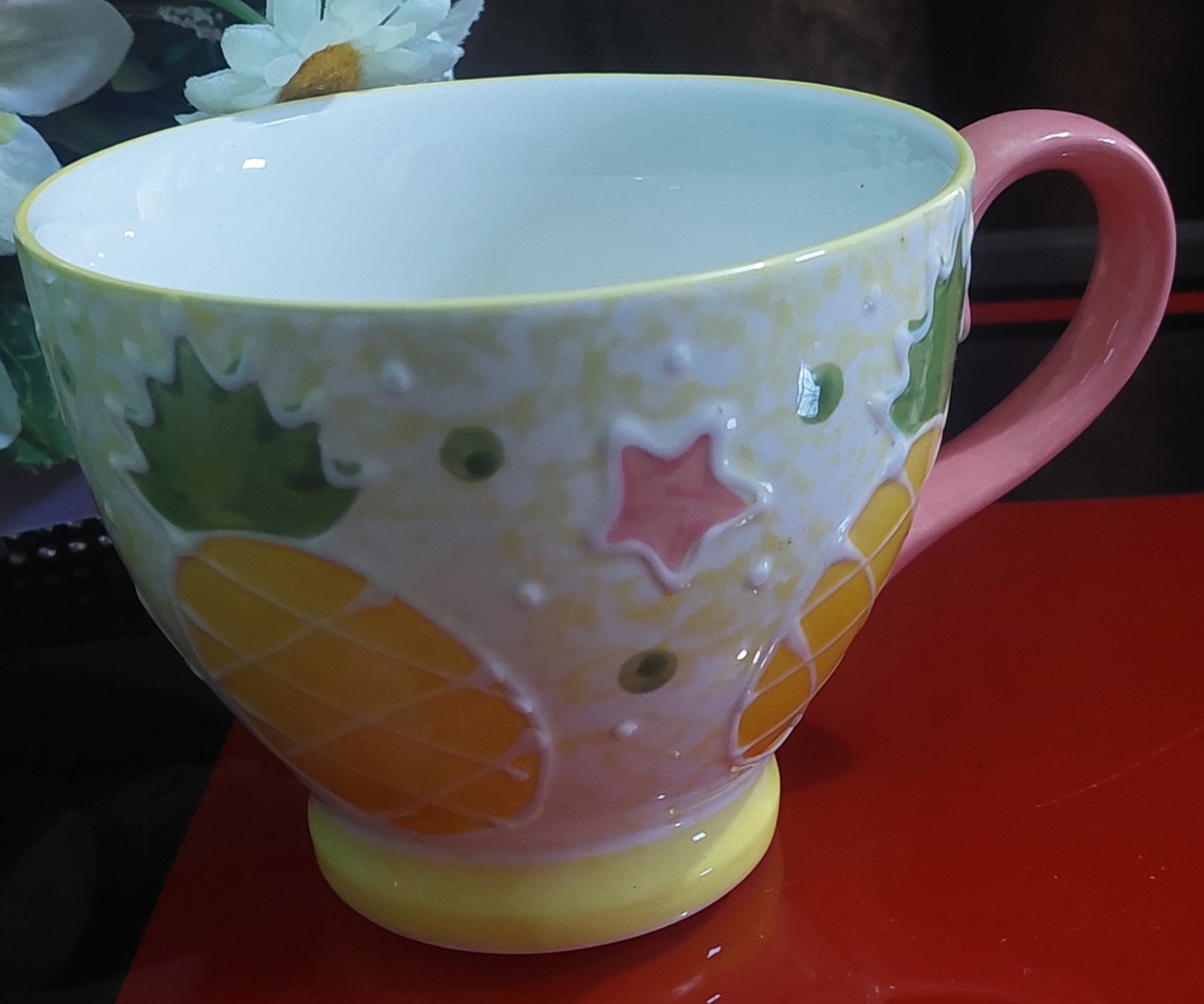 Embossed print Colourful Mugs - Image 8