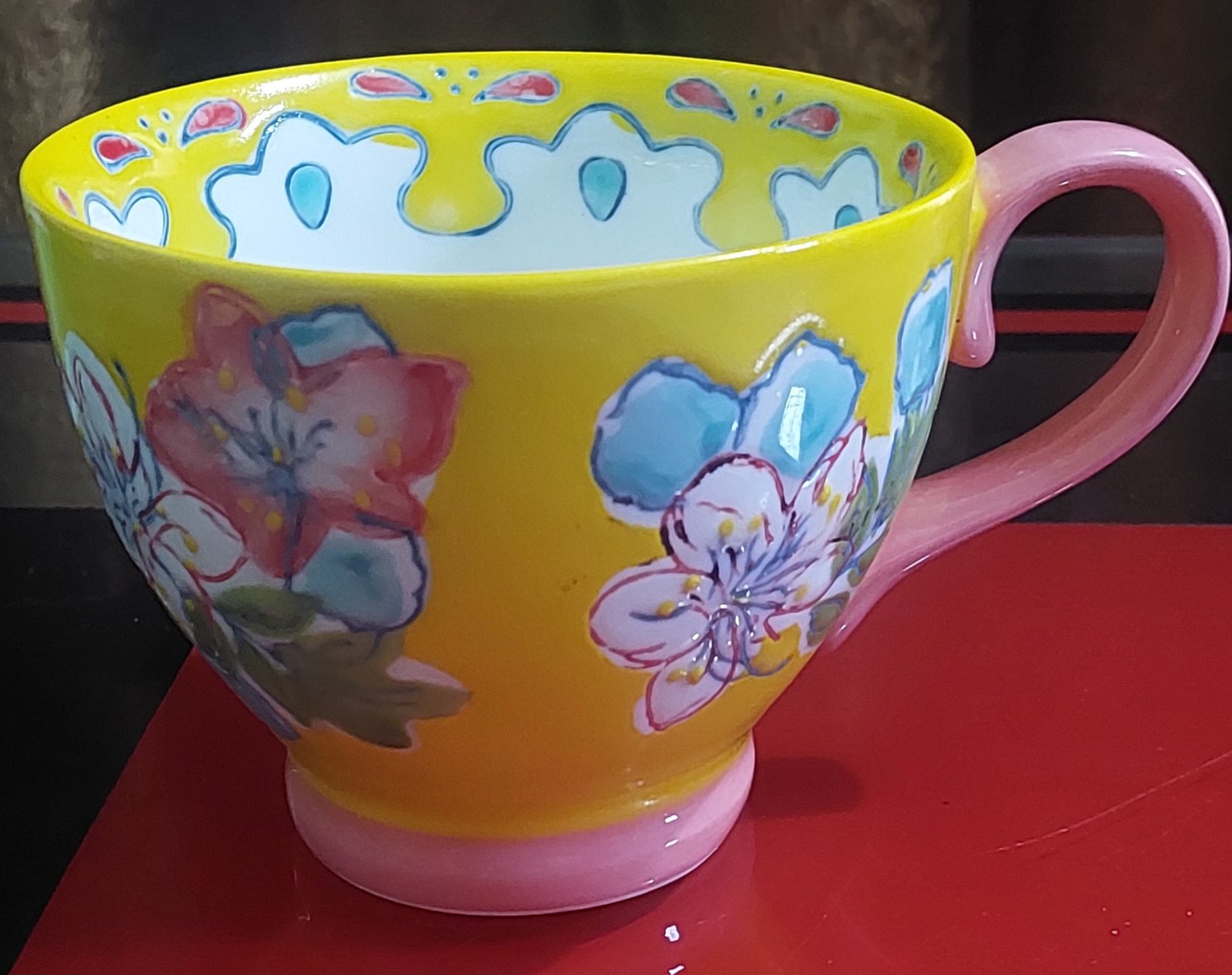Embossed print Colourful Mugs - Image 6