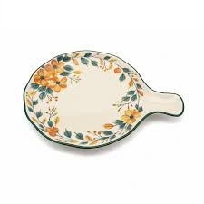 Brilliant 9" Round Platter with Handle